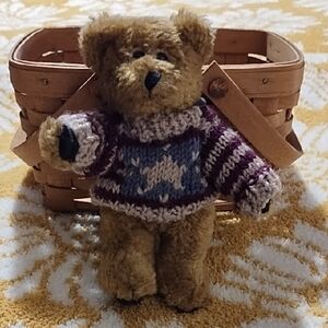 Boyds Bears Plush with Knit Sweater